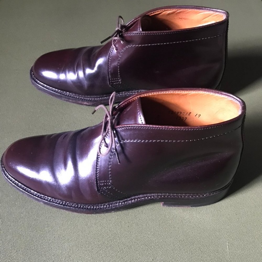Men's Alden Shell Cordovan Chukka